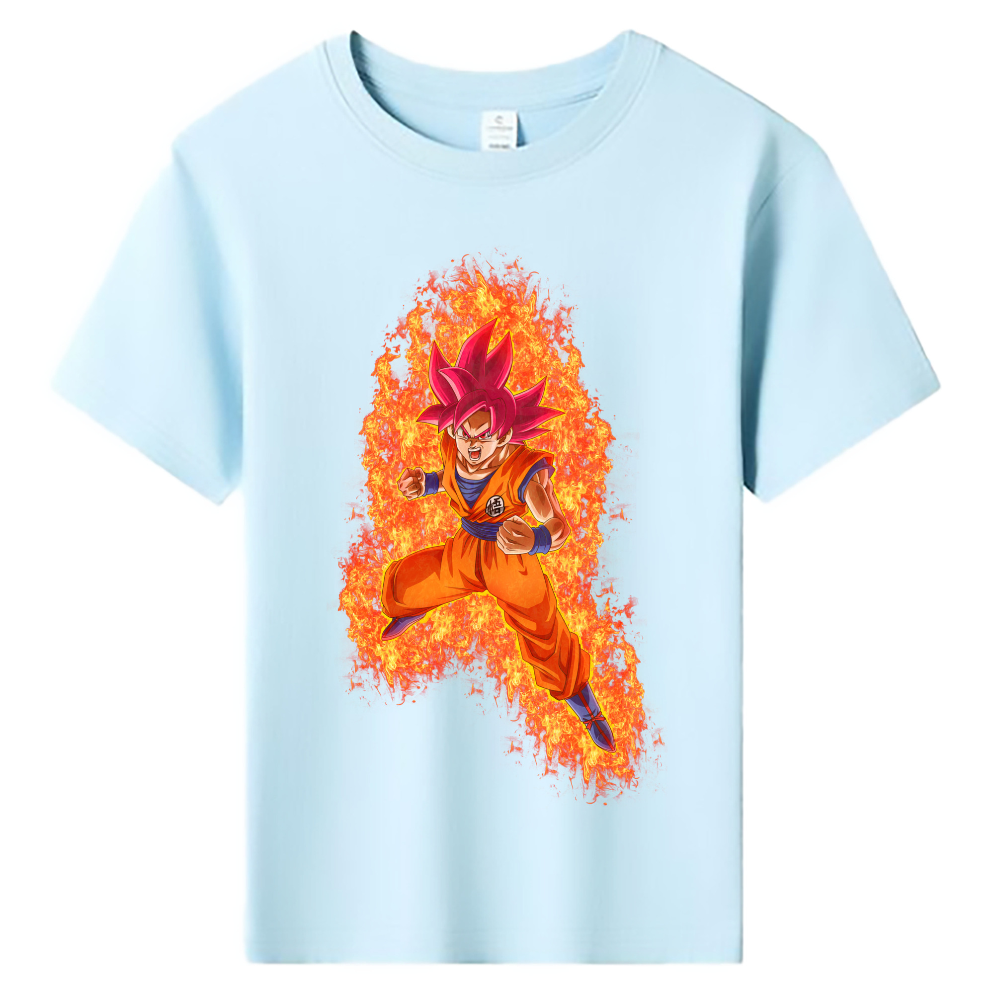 （画像用） ドラゴンボール 孫悟空（そん ごくう）Son Goku カカロット DRAGON BALL Kakarotto 綿100％キッズTシャツ（フロントプリント）